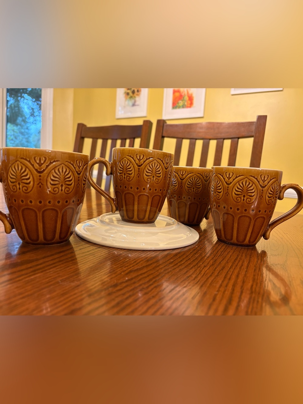 Carmela Honey coffee cups (set of 4)